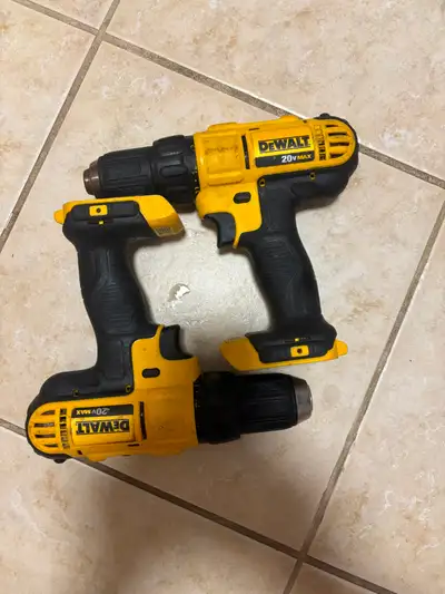 DEWALT 1⁄2 Drill/Driver, 20V Max. $40 each, View more