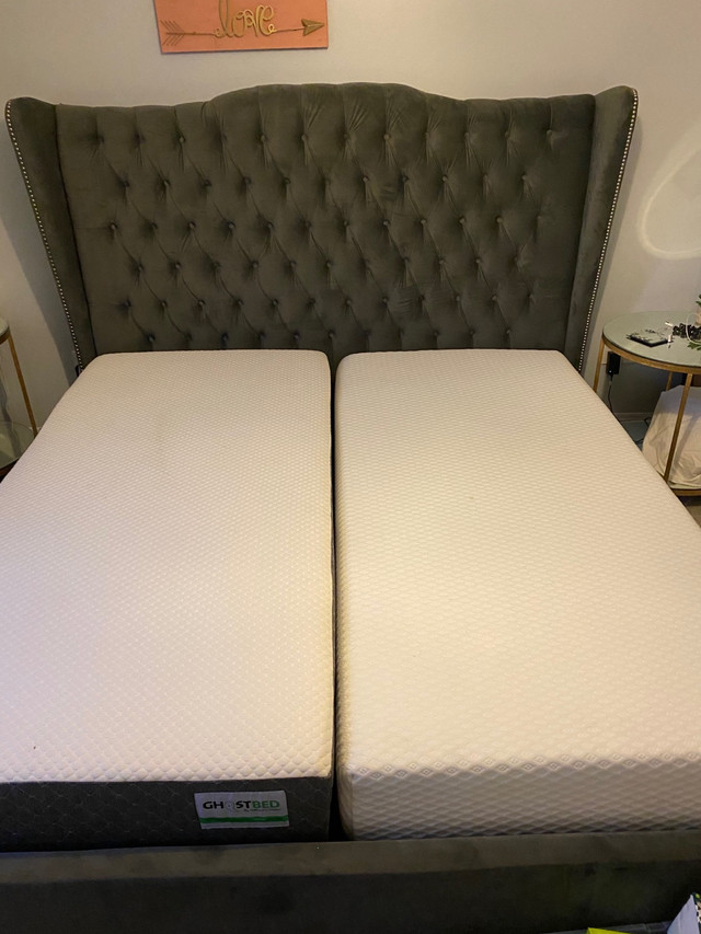 New split king adjustable bed w mattresses  in Beds & Mattresses in Winnipeg - Image 3