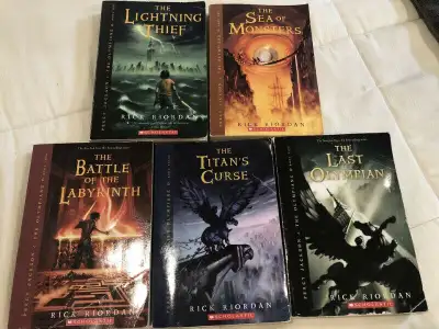 PERCY JACKSON & THE OLYMPIANS SET by RICK RIORDAN, View more