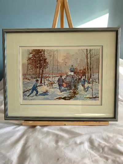 Limited Edition Art Print - 'Tagging Along' - by Mitch Keirstead, View more