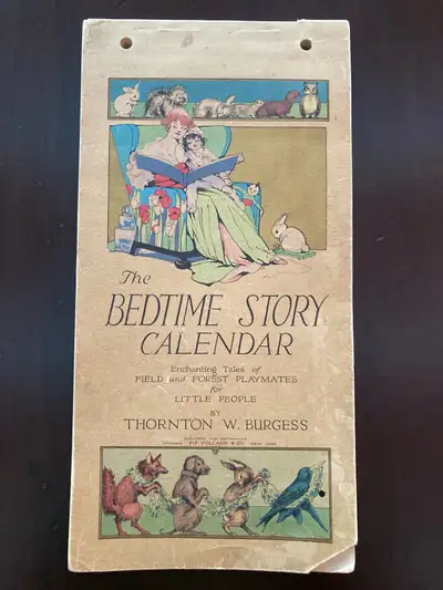 Volland Vintage Bedtime Story Calendar, View more