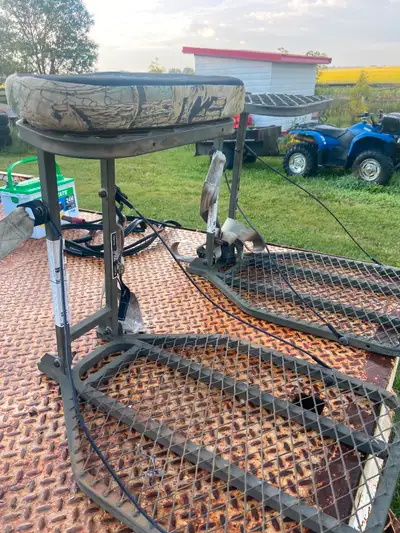 2 HANGING TREE STANDS FOR HUNTING, View more