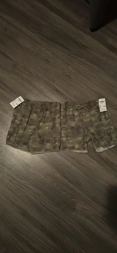 New OshKosh Toddler Boys Cargo Shorts 24 Months, View more