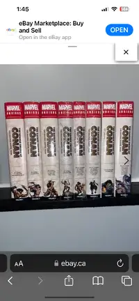 The savage sword of Conan omnibus volumes 1-8 brand new sealed