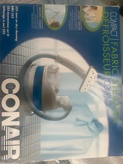 Compact fabric steamer, View more