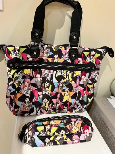 Tokidoki Dixon Tote Bag & carrying case Rhinestone RARE, View more