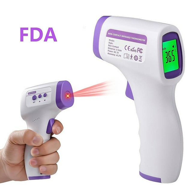 Thermomètre frontal rapide FDA gun forehead head thermometer dans Outils à main  à Laval/Rive Nord - Image 3