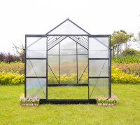 Greenhouses Polycarbonate All Season Heavy Duty 8x12 8x16 10x12
