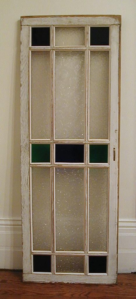 Window with green/blue/red flash glass and patterned glass in Other in Owen Sound - Image 3