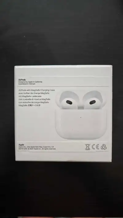 Airpods 3rd gen like new, barely used, in the box with charger. All original $120