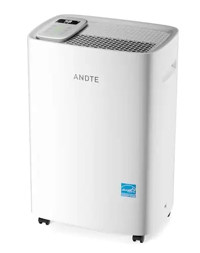 Condition - Like new Efficiently manage humidity with the ANDTE 52Pint Energy Star Dehumidifier. Des...