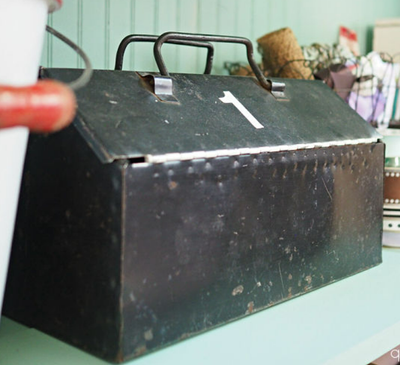 ISO old metal toolboxes, View more