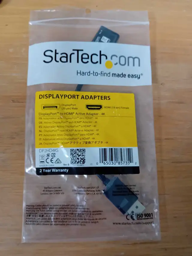 Startech DisplayPort to HDMI Adapter414908267711713281