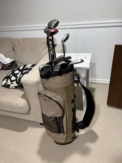 women’s right handed golf clubs and bag , View more
