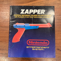 Manual - Nintendo NES Zapper