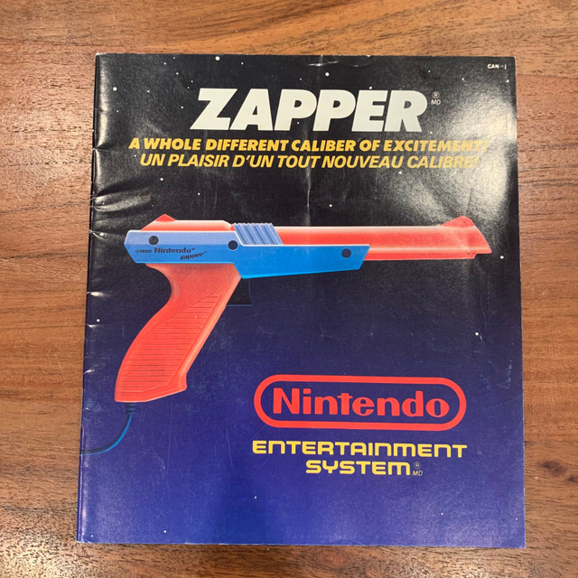 Manual - Nintendo NES Zapper in Older Generation in Oshawa / Durham Region