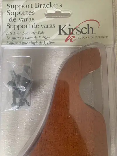 Kirsch Curtain Rod Brackets, View more