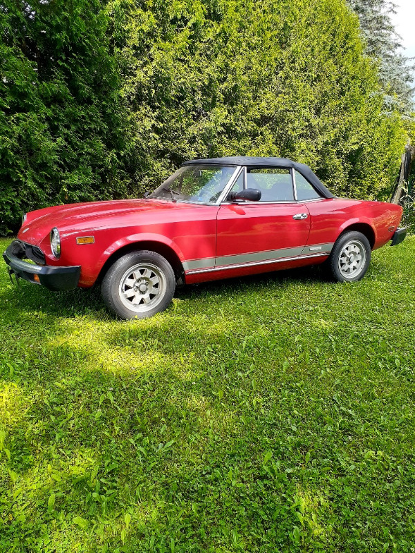 1983 Fiat Spider Automatic in Classic Cars in Mississauga / Peel Region - Image 2