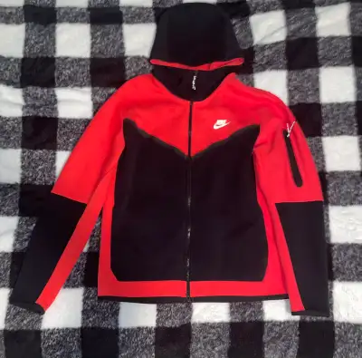 Red and Black Nike Tech Fleece, View more