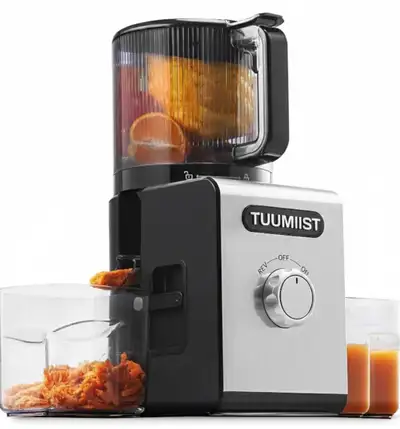 Brand new in the box, never opened never used. Tuumiist brand cold press juicer machine. Pick up any...