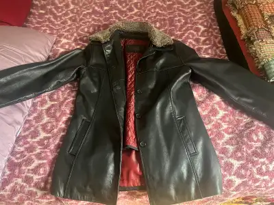 Oscar Leopold Leather Jacket w/ Quilted Lining, View more