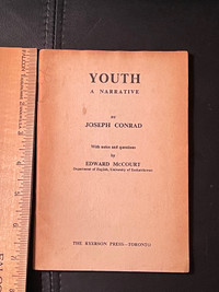RARE Joseph Conrad: Youth: a narrative promotional release