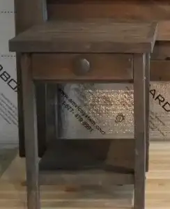 Handcrafted solid pine night stands in your choice of colour. 16" width x 16" depth x 24" height. Cl...