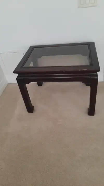 An Antique Side Table, View more