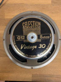 pair of Celestion vintage 30 uk ipswitch 8ohms 250$