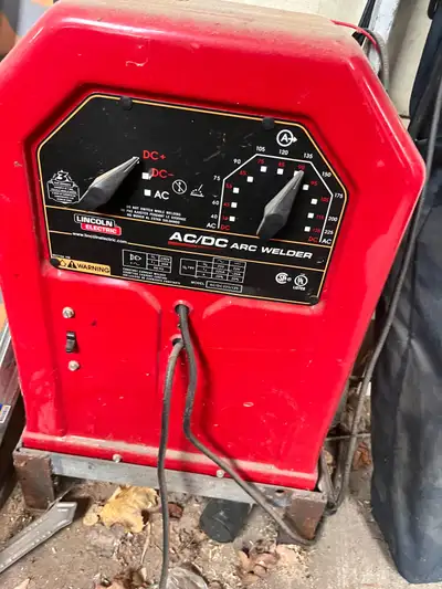 I'm selling a used Lincoln AC/DC Arc Welder, model AC/DC 225/125, perfect for various welding projec...