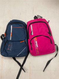 Reflective Sports Backpack (Pink & Blue)