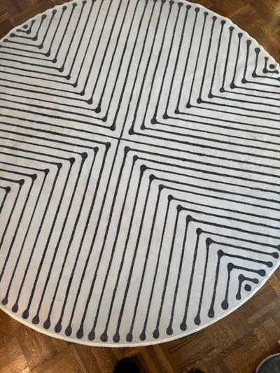 Ruggable Round Rug 2 pc set 6x6, View more