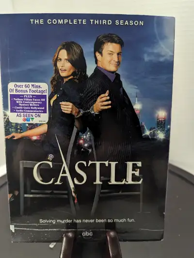 Castle The Complete Third Season DVD Set W/Slipcover, View more