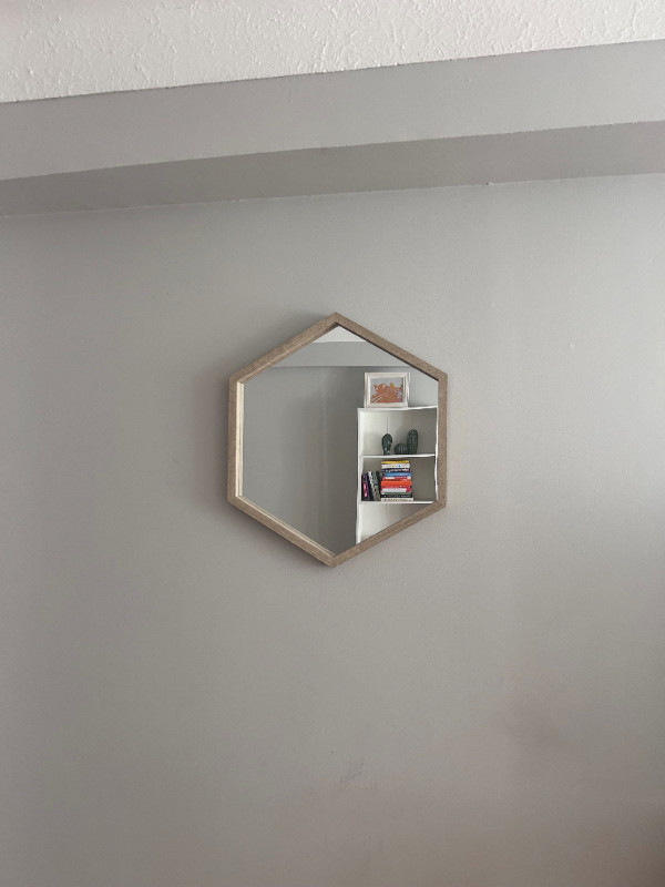 Hexagon Mirror in Other in Ottawa