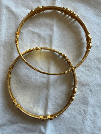 21 carat gold bangles bracelet 