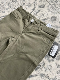 X-small army green pants 