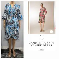 Italian Designer Camicettasnob Claire Dress, Size IT 38 - US 2-4