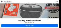 Smokey Joe Charcoal Grill BBQ