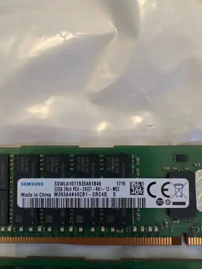 Samsung 32GB DDR4 RAM ECC for Server, View more