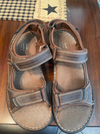 Men’s Leather Sandals Size 11