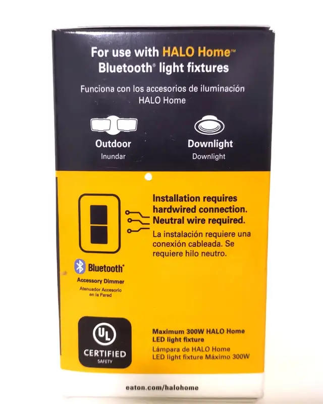NEW Halo Home Smart Bluetooth Wireless In-Wall Accessory Dimmer in Other in Kitchener / Waterloo - Image 3