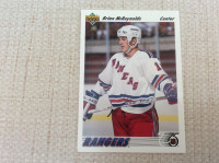 1990-1992 New York Rangers Hockey Cards