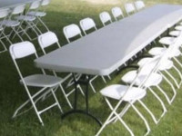 Chairs ,Tables and Tent Rentals