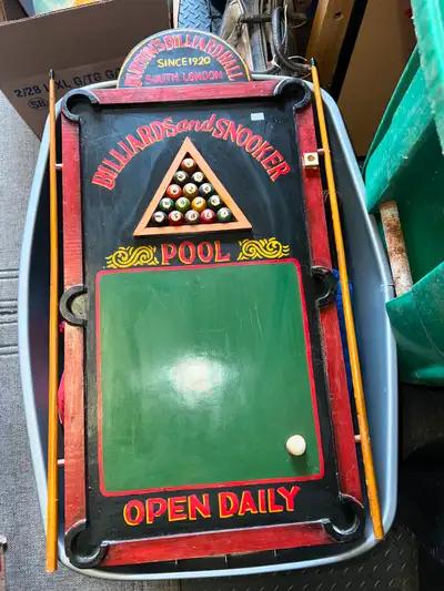 NICE POOL BILLIARDS ROOM WALL SIGN DECOR, View more