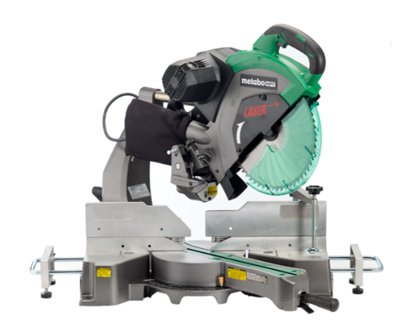 Metabo 12 Inch Sliding Dual Compound Miter Saw with Laser Marker in Power Tools in Oshawa / Durham Region - Image 2