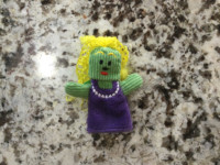 Mrs. Bicks Pickle finger puppet