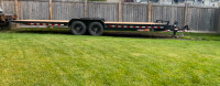 26ft tilt deck equipment/ car hauler