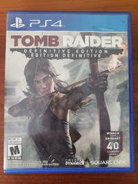 Jeux PS4 - Tomb Raider Definitive Edition