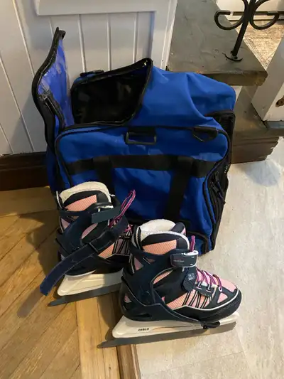 patin a glace fille et sac transport, View more