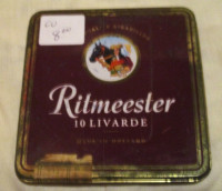 VTG "EMPTY" Ritmeester 10 LIVARDE Tin